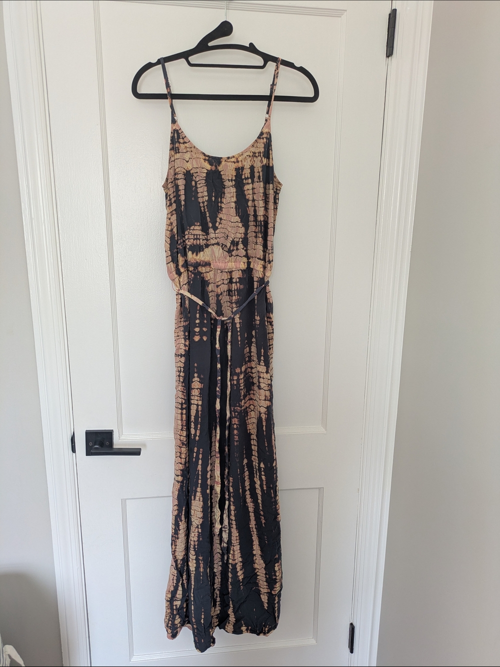 Michael Stars Black and Tan Maxi Dress Size L